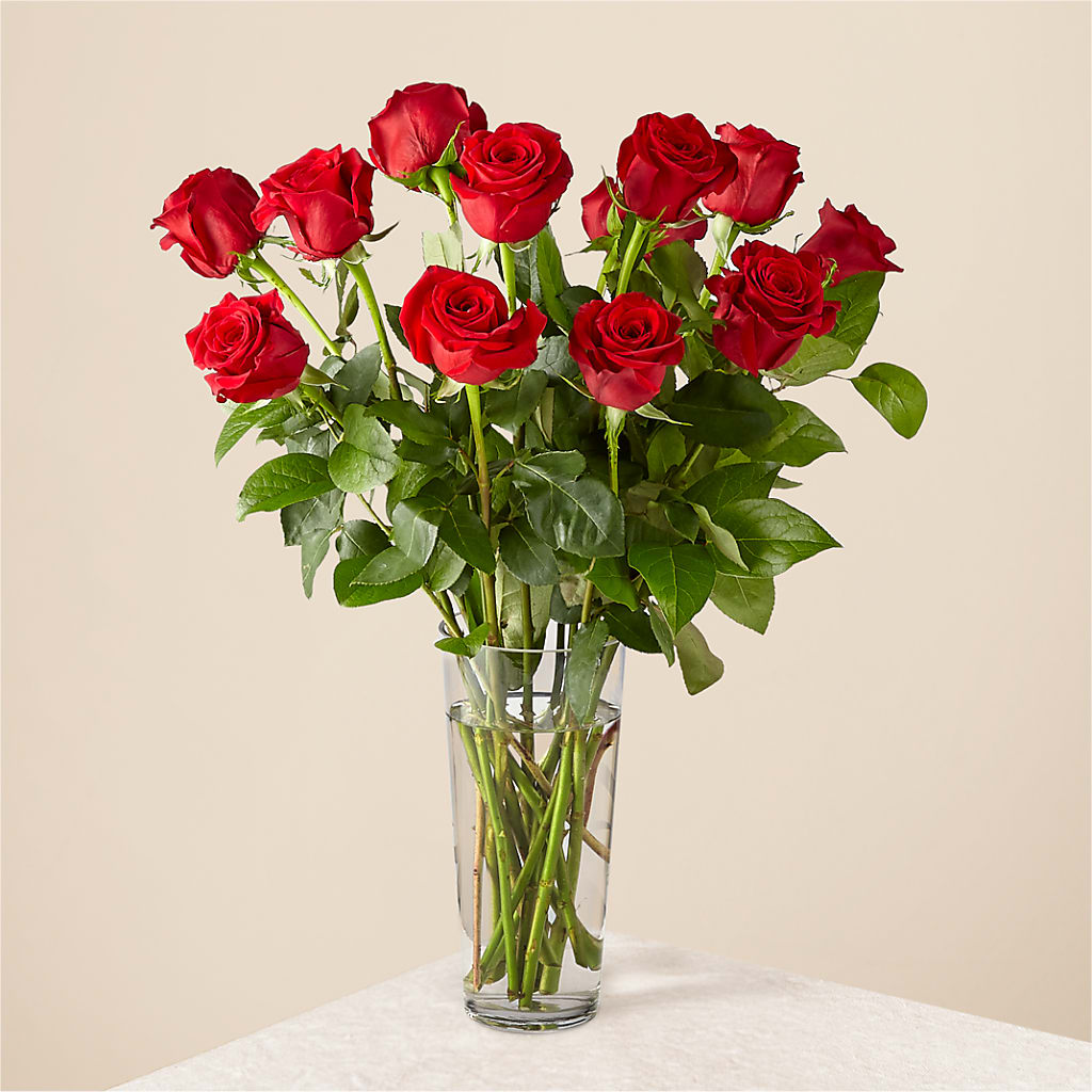 Long Stem Red Rose Bouquet – Dickson Florist, Dickson TN