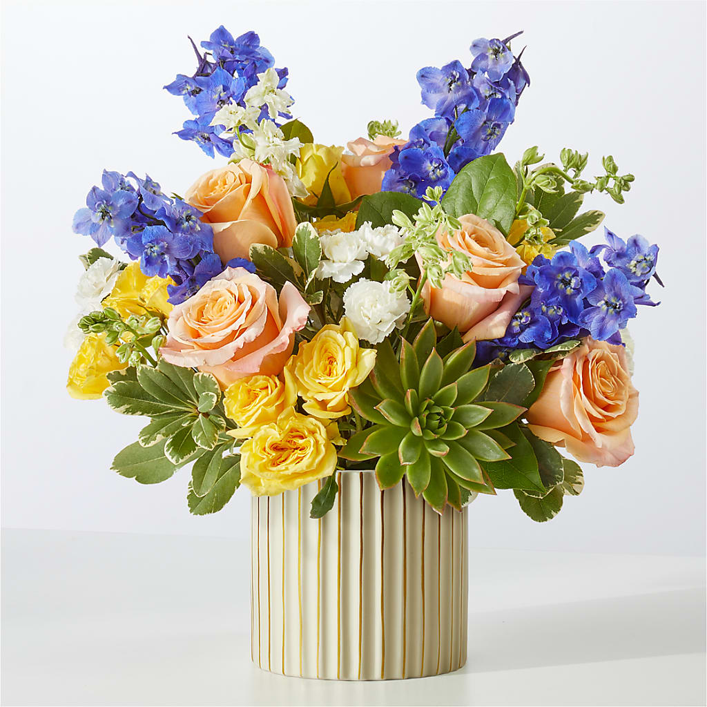 Cobalt Reverie Bouquet – Dickson Florist, Dickson TN
