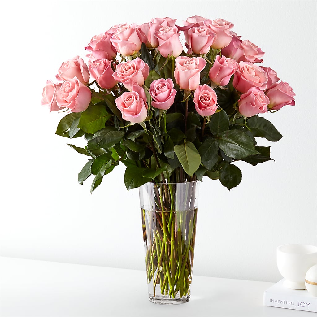 Long Stem Pink Rose Bouquet – Dickson Florist, Dickson TN