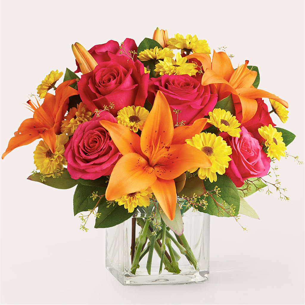 Neon Lights Bouquet – Dickson Florist, Dickson TN