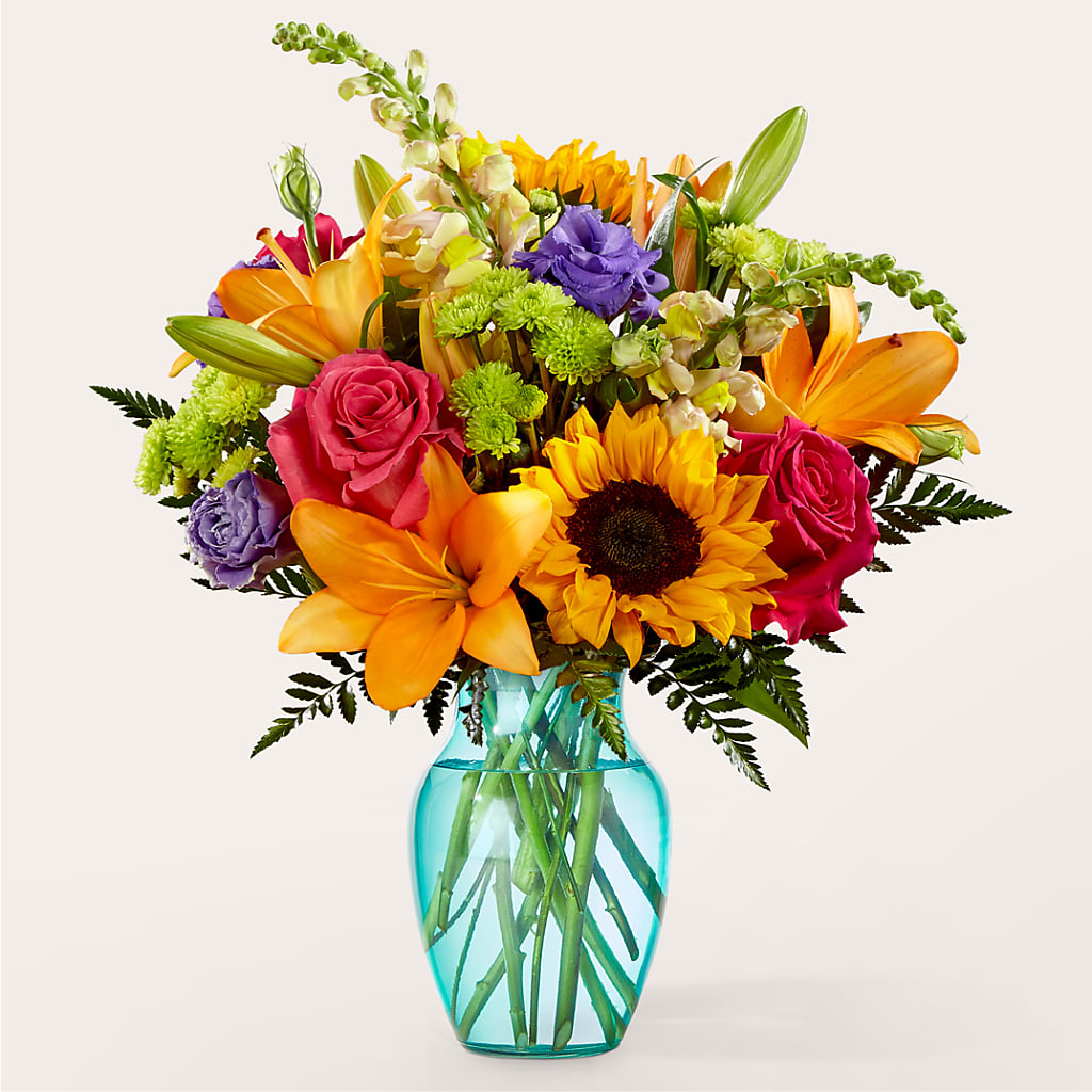 Double Rainbow Bouquet – Dickson Florist, Dickson TN