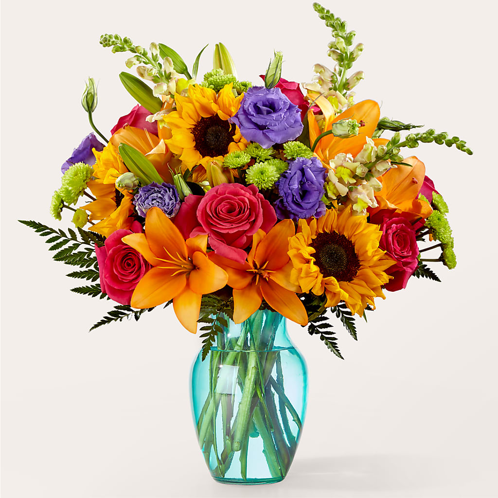 Double Rainbow Bouquet – Dickson Florist, Dickson TN