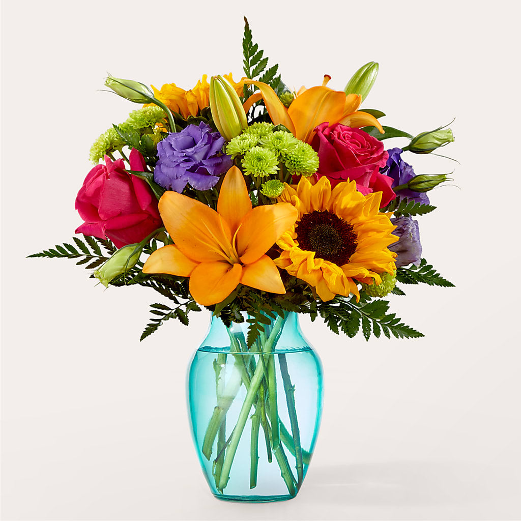 Double Rainbow Bouquet – Dickson Florist, Dickson TN