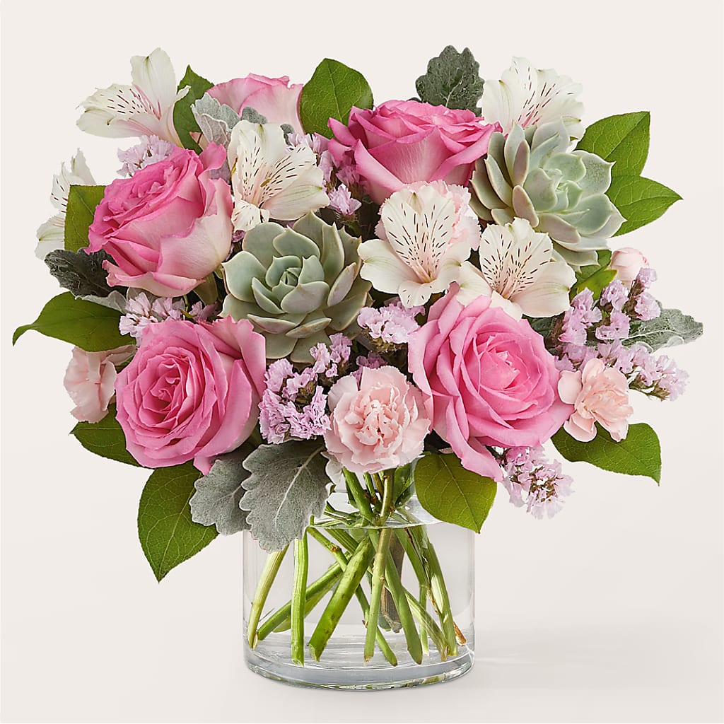 Dusty Rose Bouquet – Dickson Florist, Dickson TN