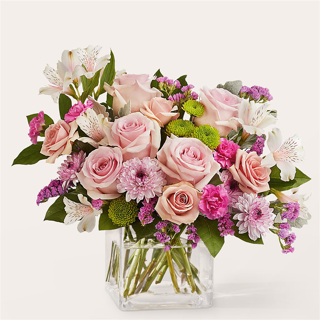 Pink Suede Bouquet – Dickson Florist, Dickson TN