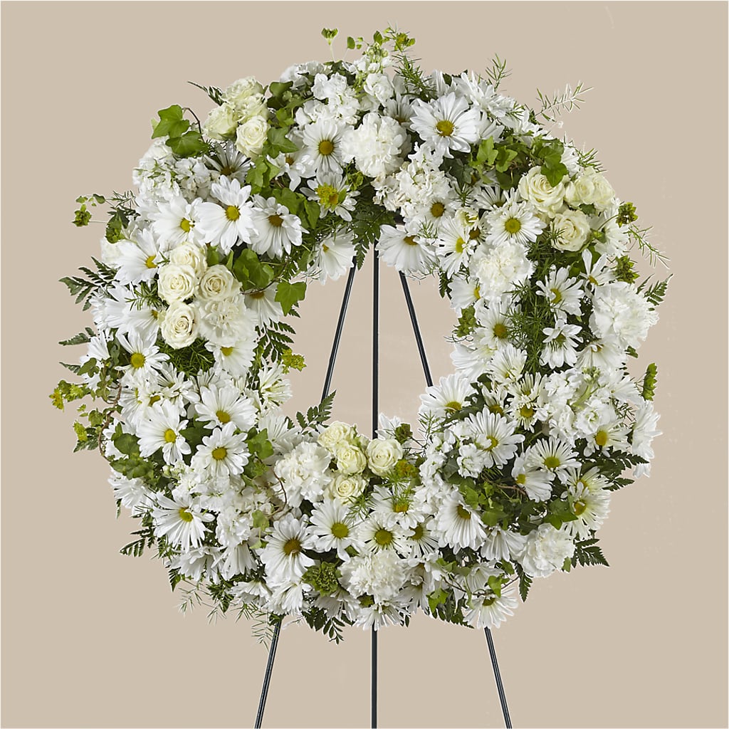 Faithful Wishes Wreath – Dickson Florist, Dickson TN