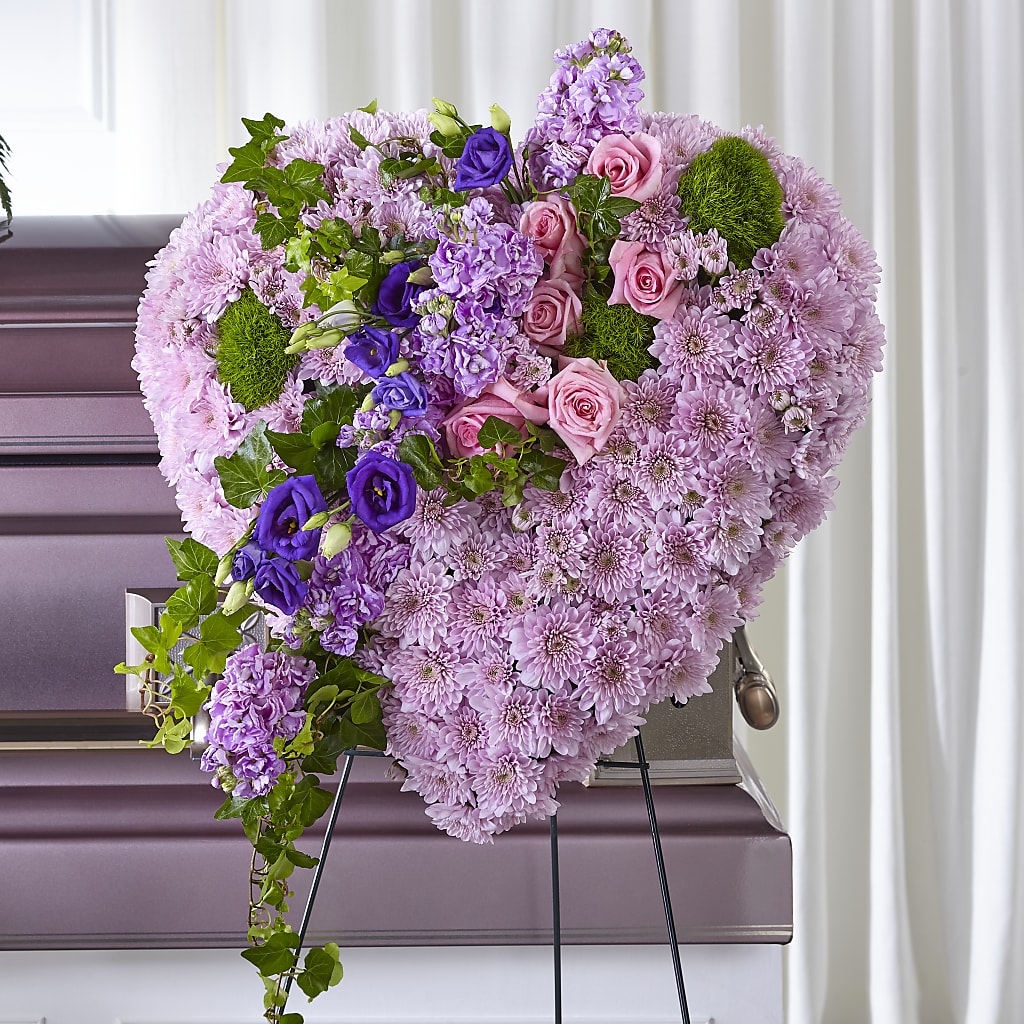 Treasured Love Standing Heart – Dickson Florist, Dickson TN