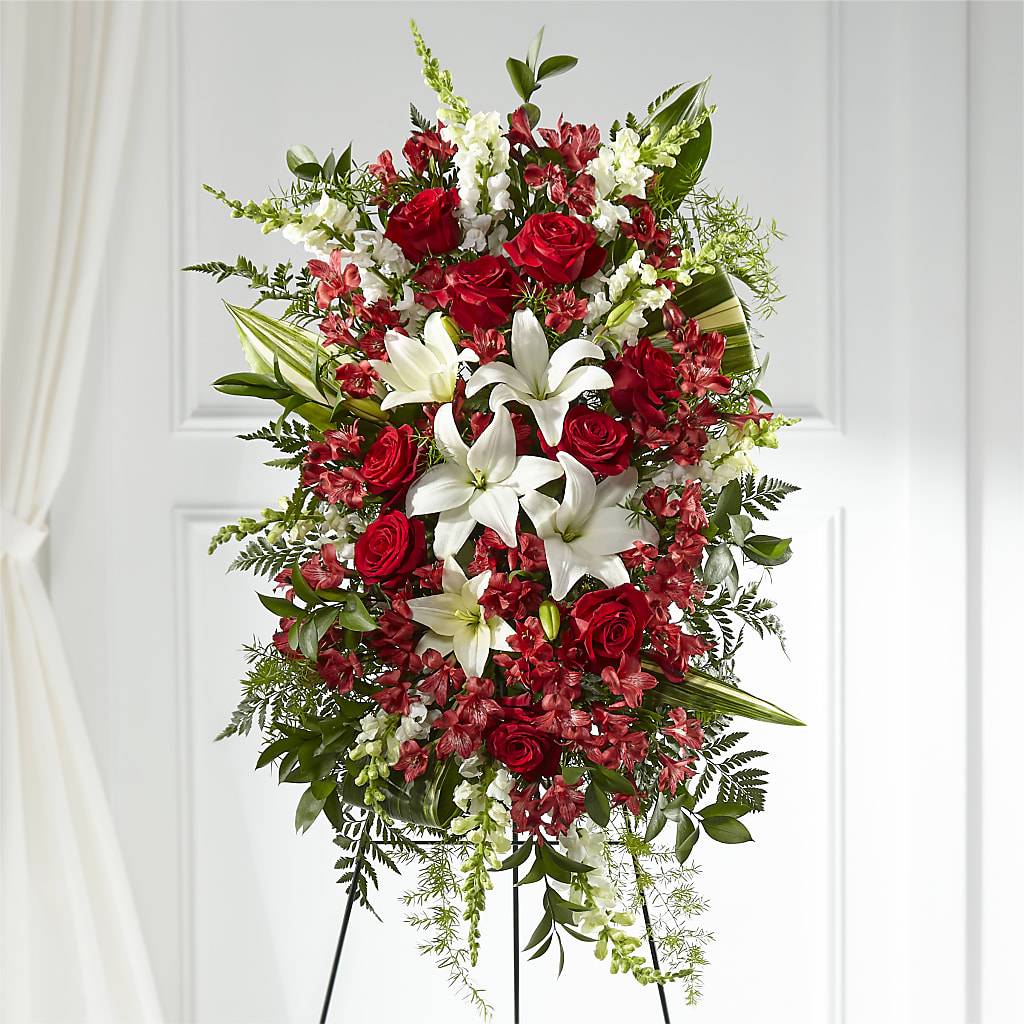 Everlasting Memory Standing Spray – Dickson Florist, Dickson TN