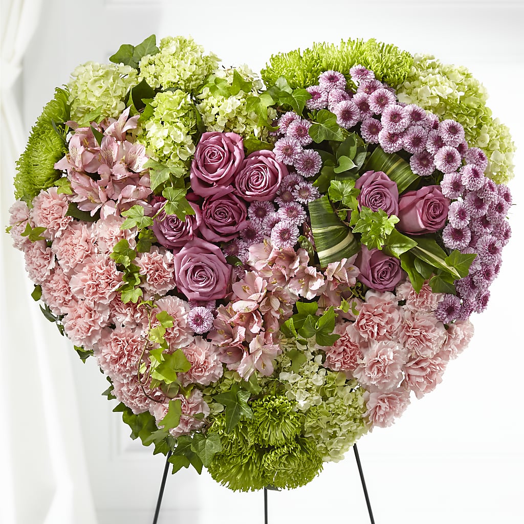 Heartwarming Standing Heart – Dickson Florist, Dickson TN