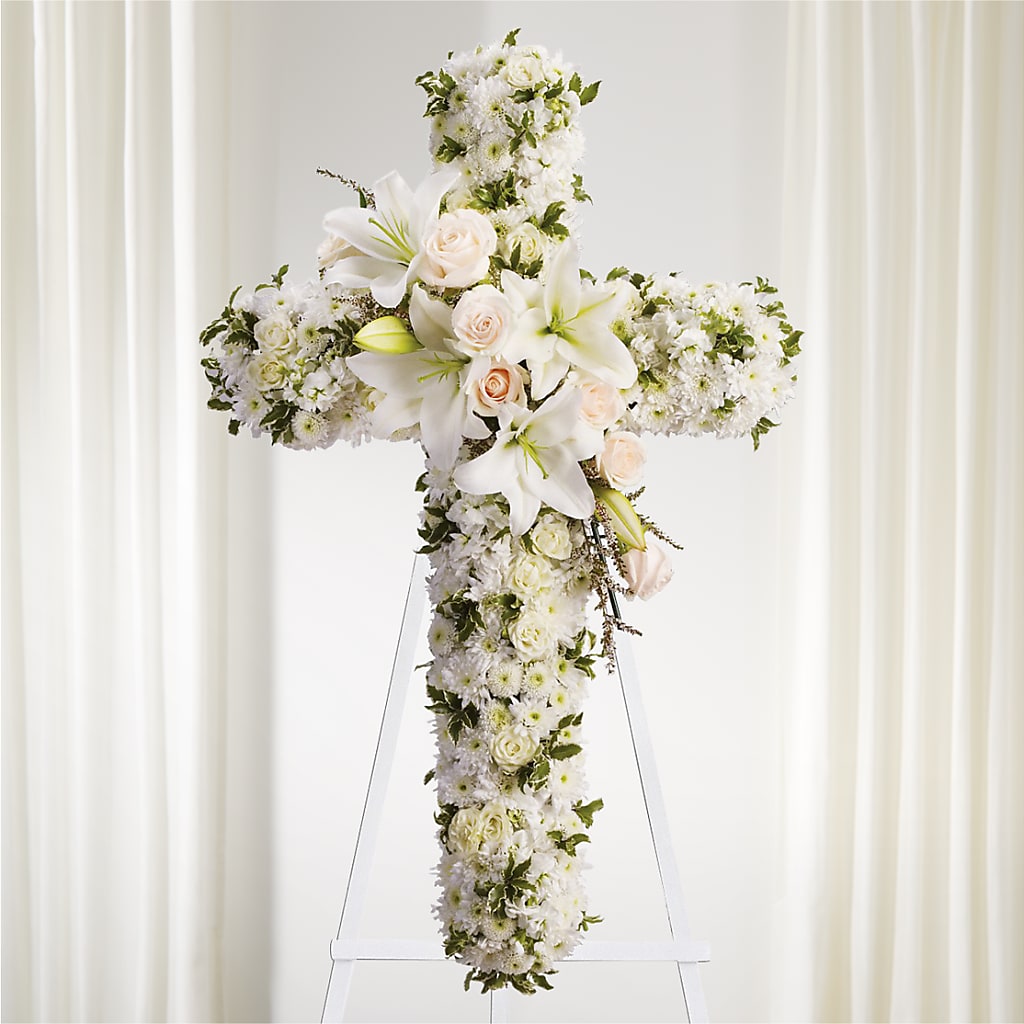 Spiritual Guidance Standing Spray – Dickson Florist, Dickson TN