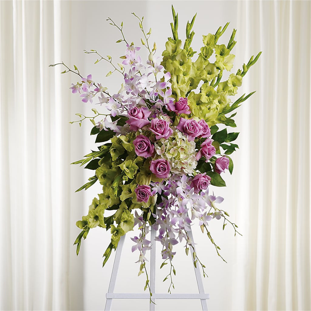 Lasting Legacy Standing Spray – Dickson Florist, Dickson TN