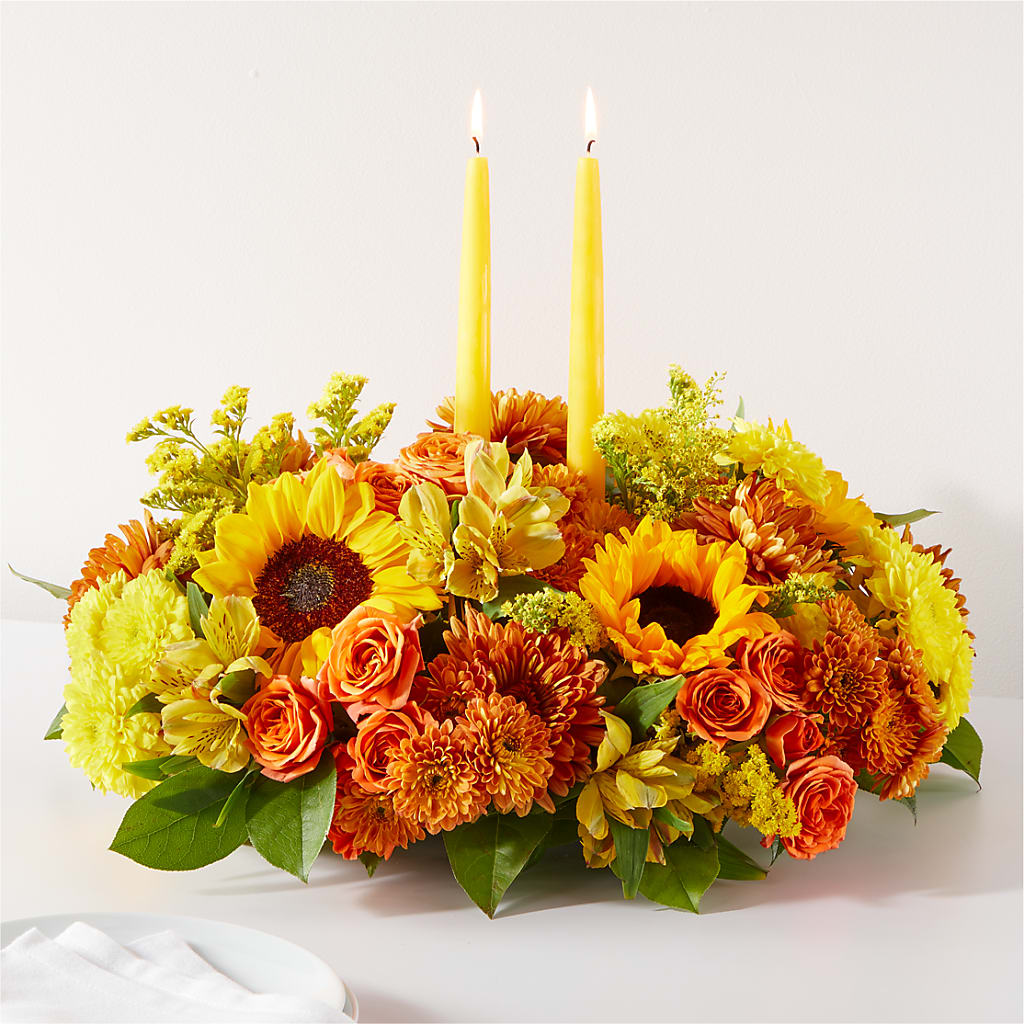 Autumn Harmony Centerpiece – Dickson Florist, Dickson TN