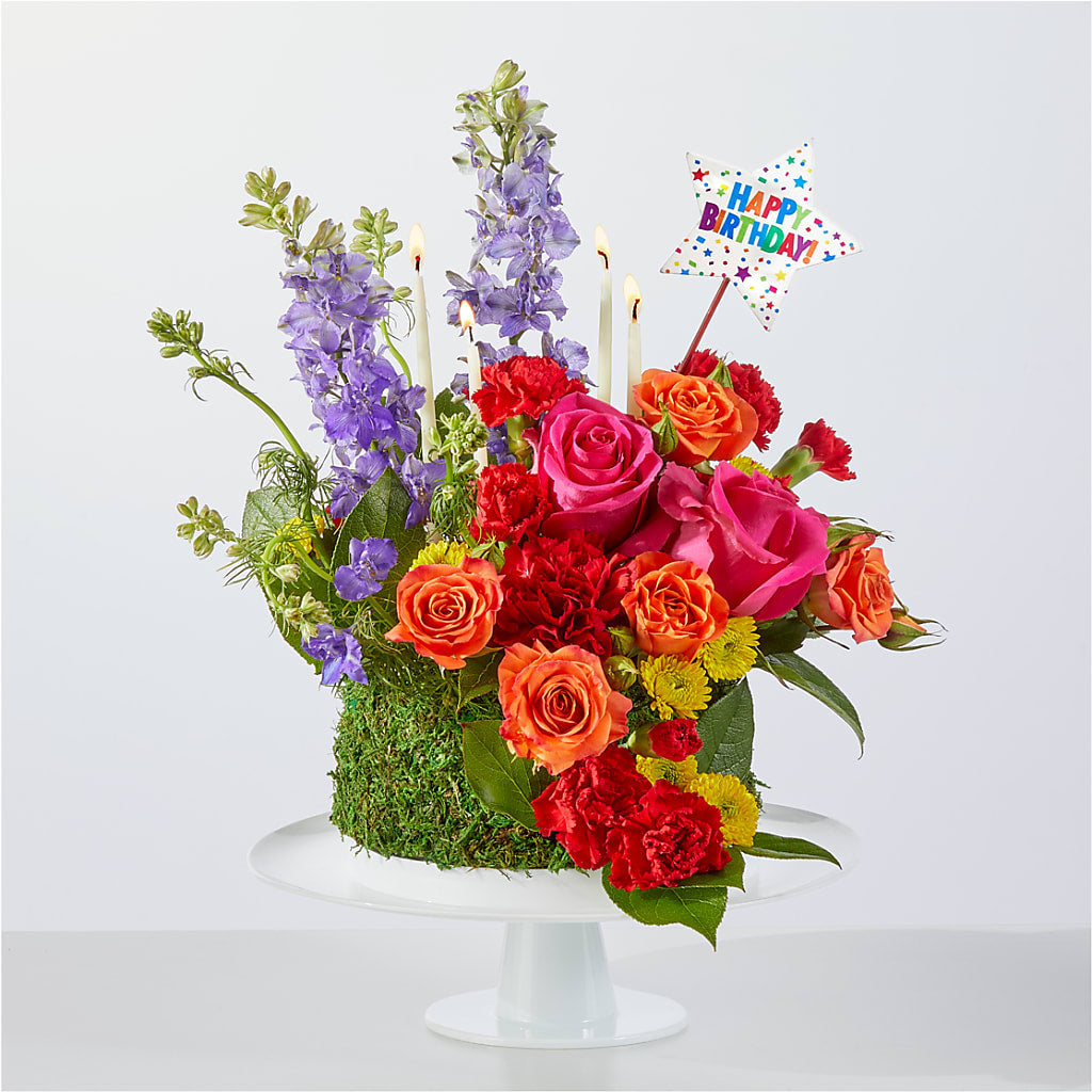 Best Year Yet Floral Cake – Dickson Florist, Dickson TN