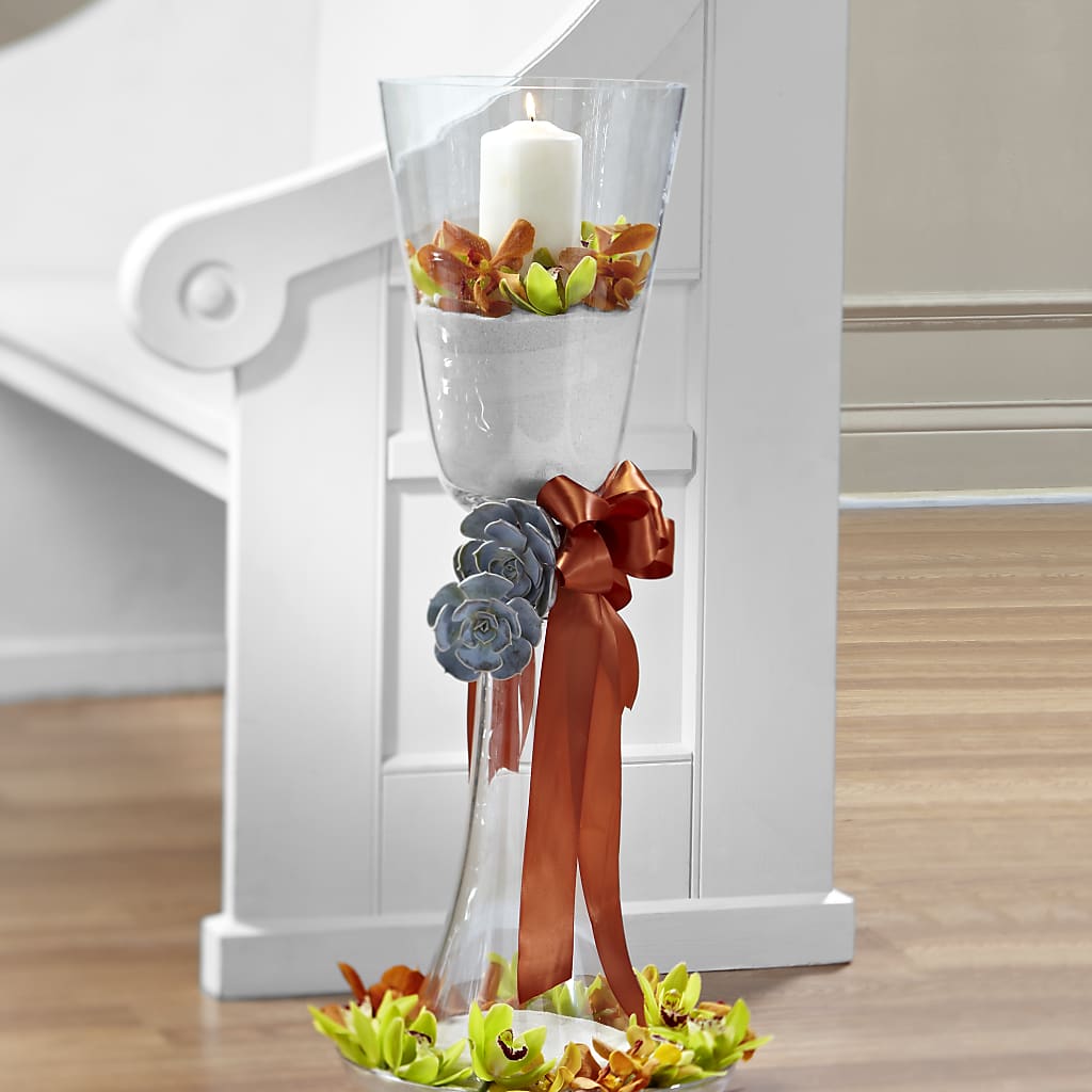Matrimony Pew Decor – Dickson Florist, Dickson TN