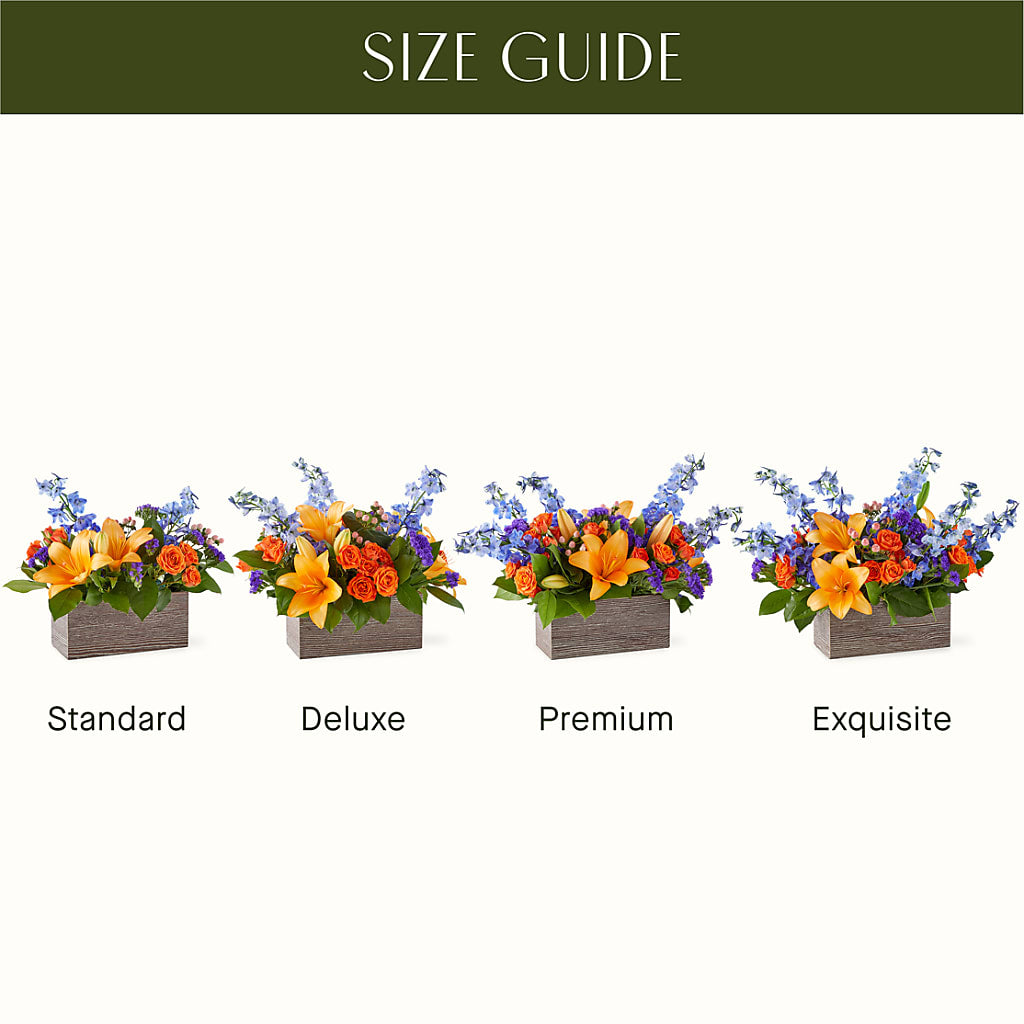 Radiant Citrus Box Bouquet –  Dickson Florist, Dickson TN