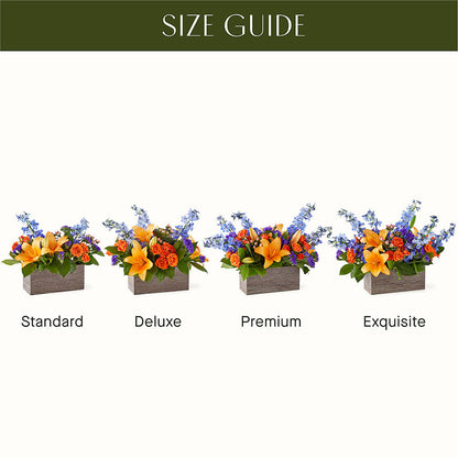 Radiant Citrus Box Bouquet –  Dickson Florist, Dickson TN