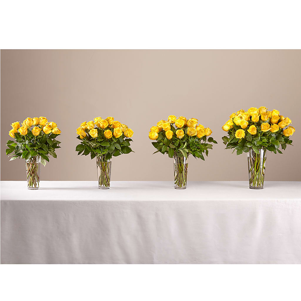 Long Stem Yellow Rose Bouquet –  Dickson Florist, Dickson TN