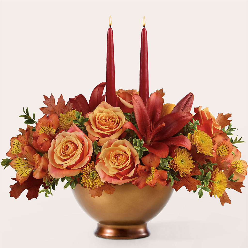 Harvest Table Centerpiece –  Dickson Florist, Dickson TN
