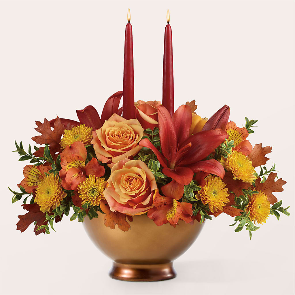 Harvest Table Centerpiece –  Dickson Florist, Dickson TN