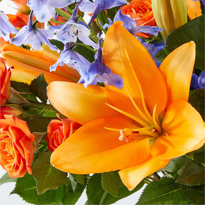 Radiant Citrus Bouquet –  Dickson Florist, Dickson TN