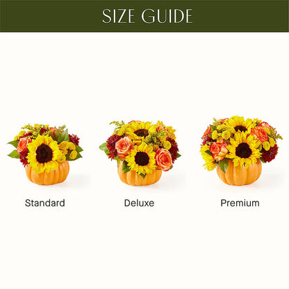 Golden Gourd Pumpkin Bouquet –  Dickson Florist, Dickson TN