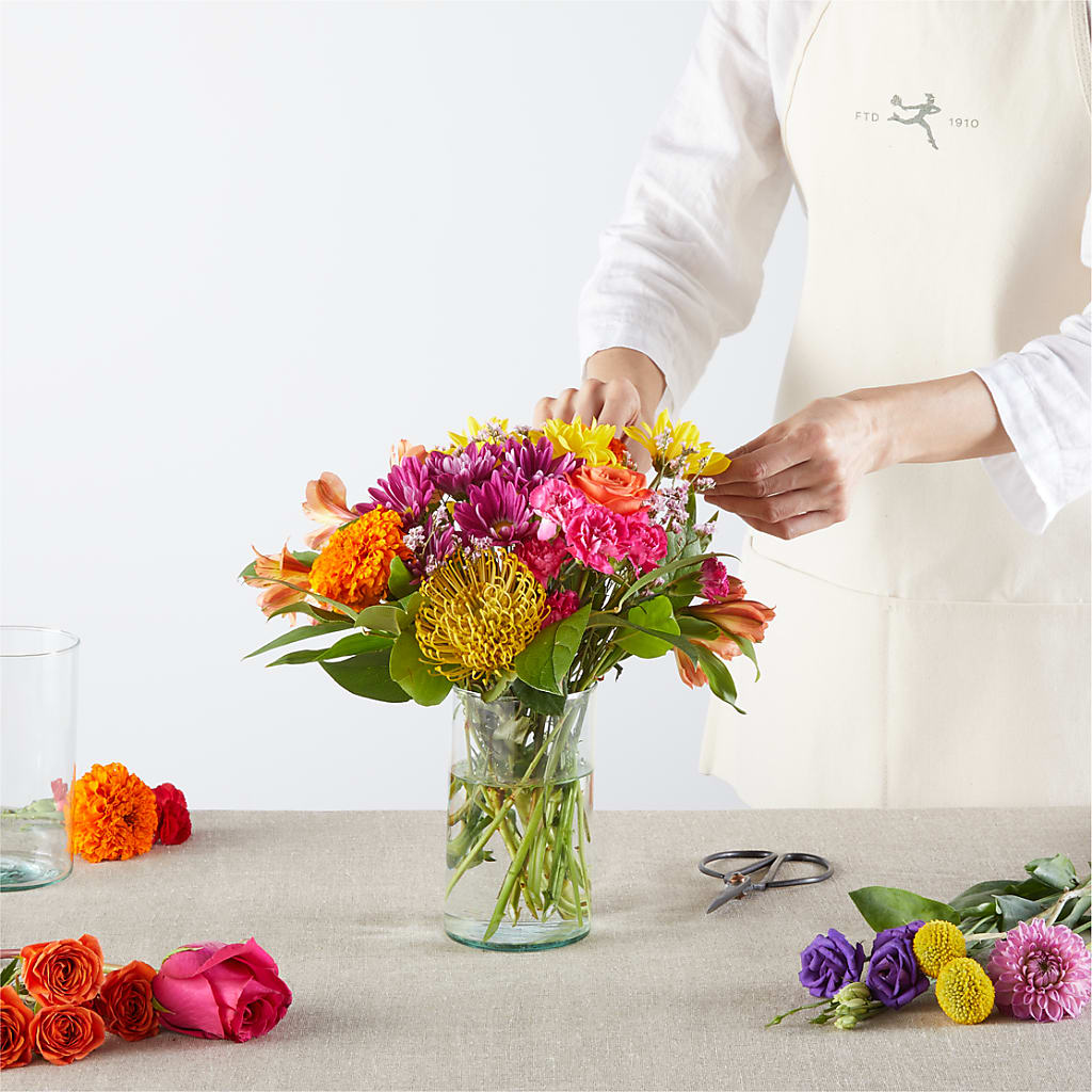Feast of Color – A Florist Original –  Dickson Florist, Dickson TN