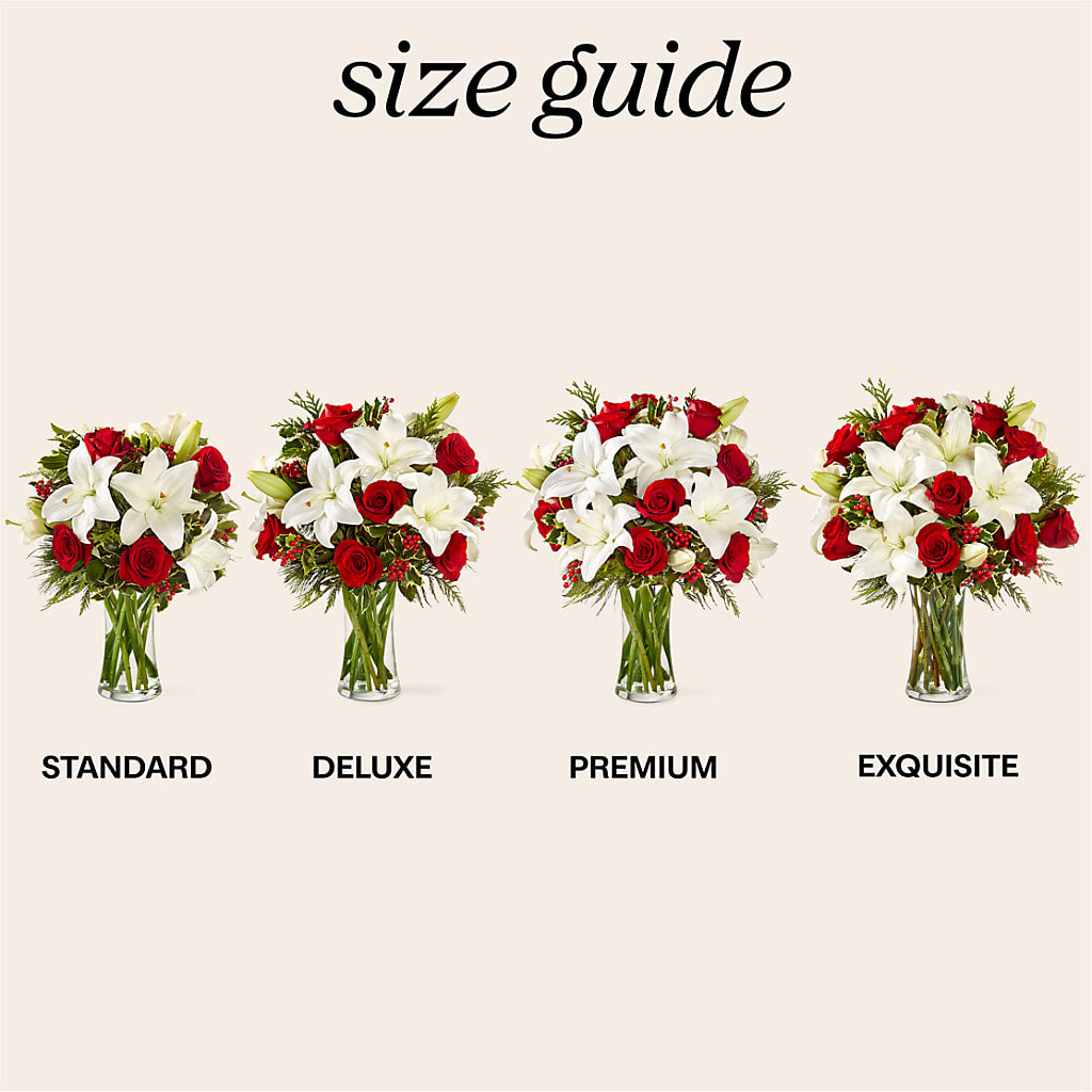 Sparkling Snowflakes Bouquet –  Dickson Florist, Dickson TN