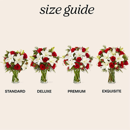 Sparkling Snowflakes Bouquet –  Dickson Florist, Dickson TN