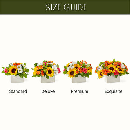 Sun-drenched Blooms Box Bouquet –  Dickson Florist, Dickson TN