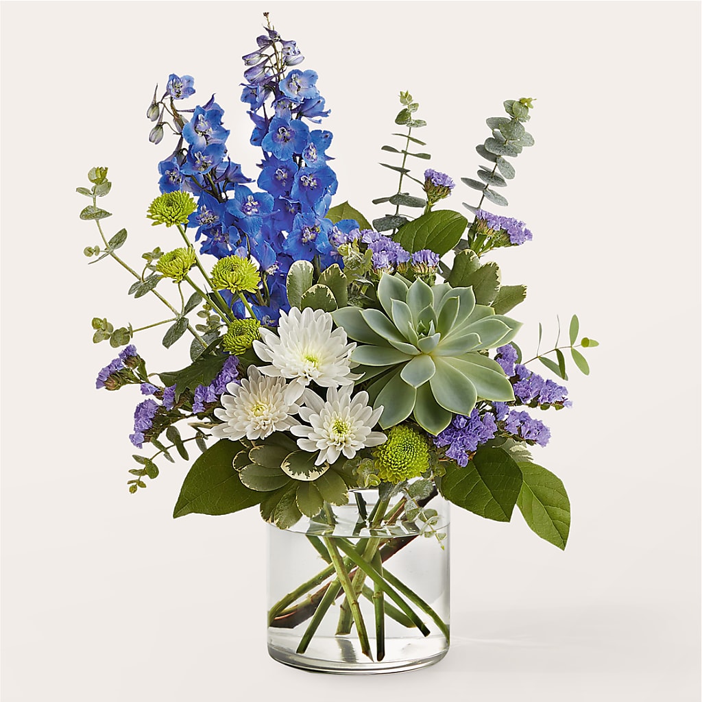 Cerulean Waves Bouquet –  Dickson Florist, Dickson TN