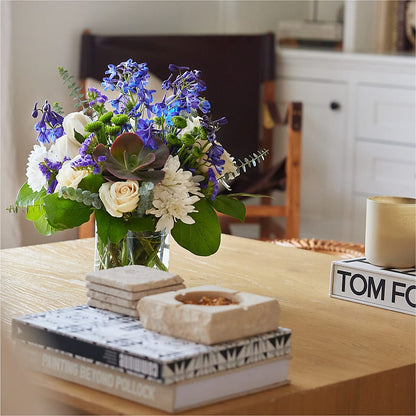 Cerulean Waves Bouquet –  Dickson Florist, Dickson TN