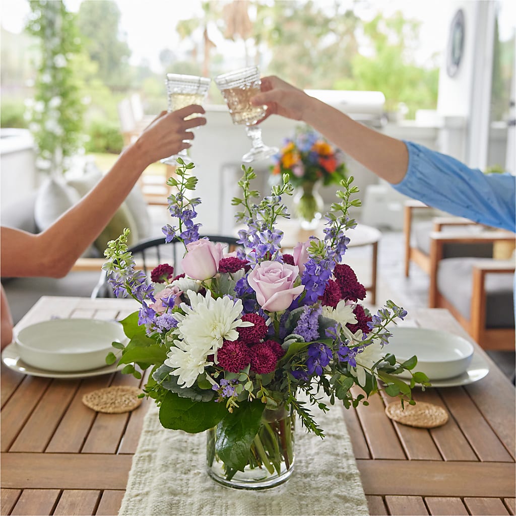Violet Frost Bouquet –  Dickson Florist, Dickson TN