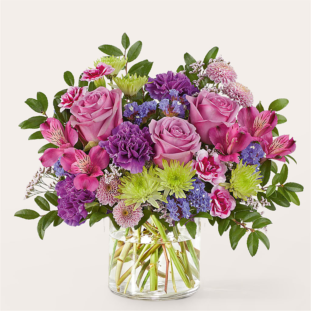 Glass Half Full Bouquet –  Dickson Florist, Dickson TN