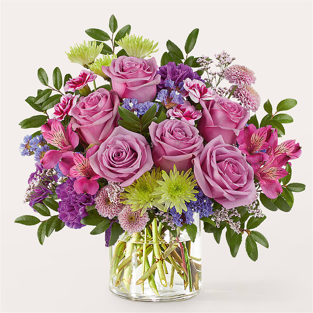 Glass Half Full Bouquet –  Dickson Florist, Dickson TN