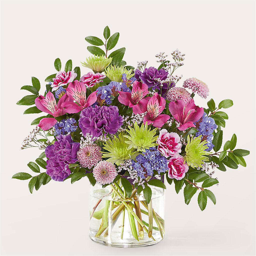 Glass Half Full Bouquet –  Dickson Florist, Dickson TN