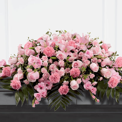 Garden of Comfort Casket Spray (Standard) –  Dickson Florist, Dickson TN