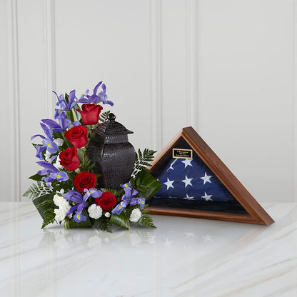 Patriotic Tribute Arrangement –  Dickson Florist, Dickson TN