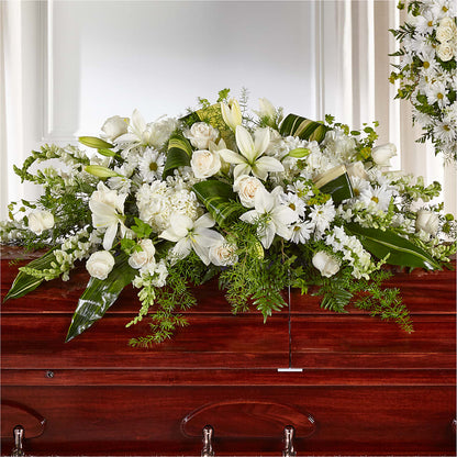 Abundance Casket Spray –  Dickson Florist, Dickson TN