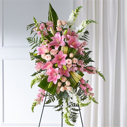 Elegant Embrace Standing Spray –  Dickson Florist, Dickson TN