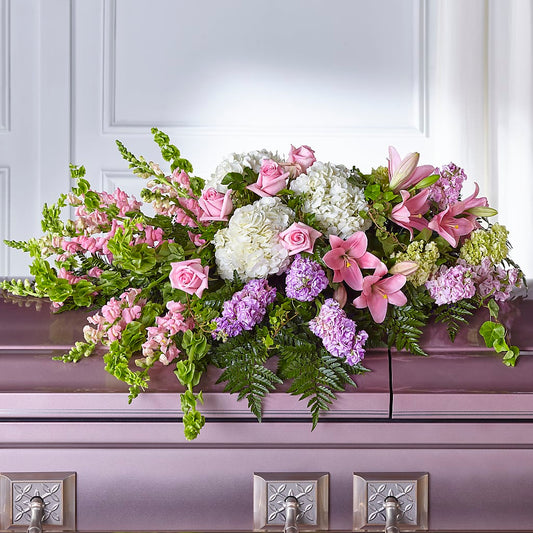 Life's Gratitude Casket Spray –  Dickson Florist, Dickson TN