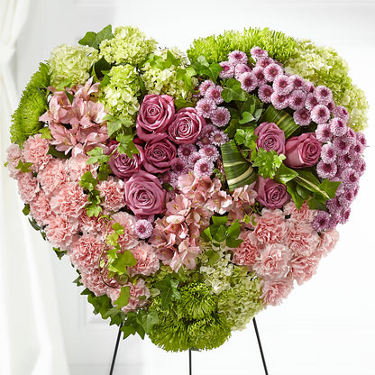 Heartwarming Standing Heart –  Dickson Florist, Dickson TN