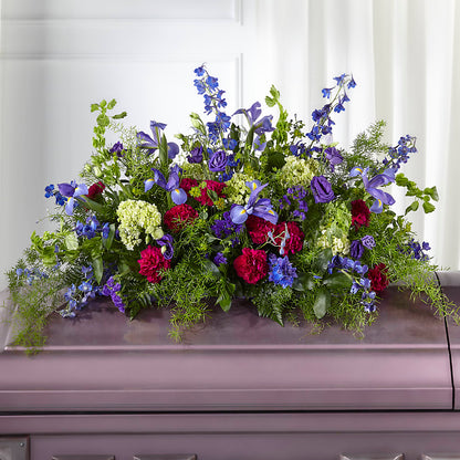 Always Treasured Casket Spray –  Dickson Florist, Dickson TN