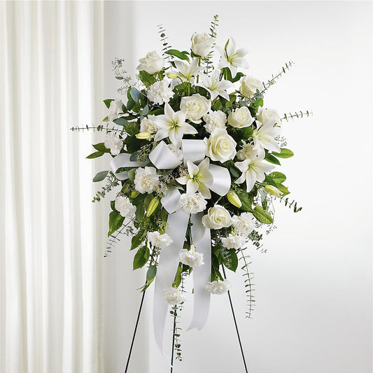 With Care Standing Spray –  Dickson Florist, Dickson TN