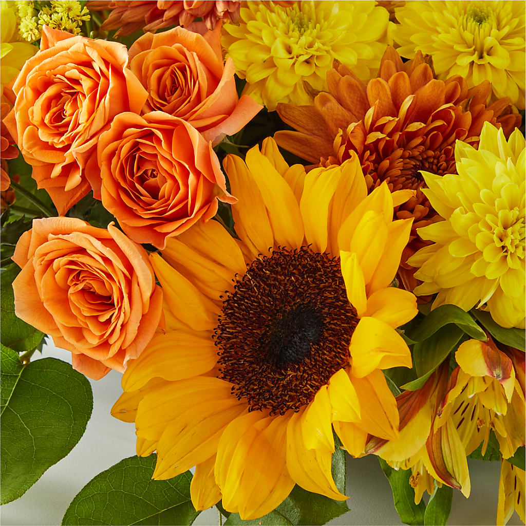 Autumn Harmony Centerpiece –  Dickson Florist, Dickson TN