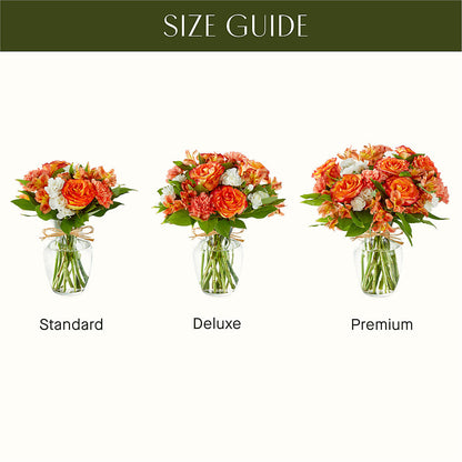 Apricot Glow Bouquet –  Dickson Florist, Dickson TN