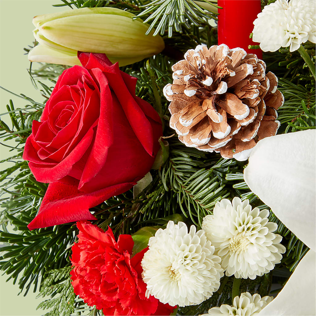 Seasonal Festivities Centerpiece –  Dickson Florist, Dickson TN