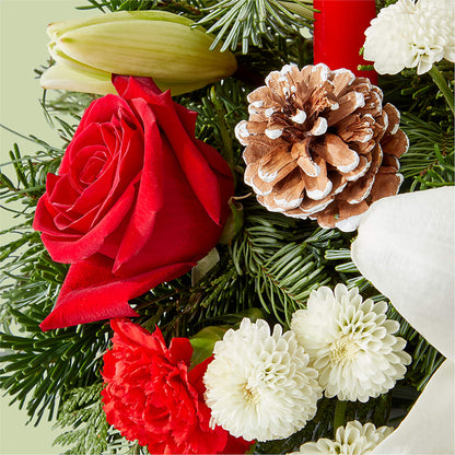 Seasonal Festivities Centerpiece –  Dickson Florist, Dickson TN