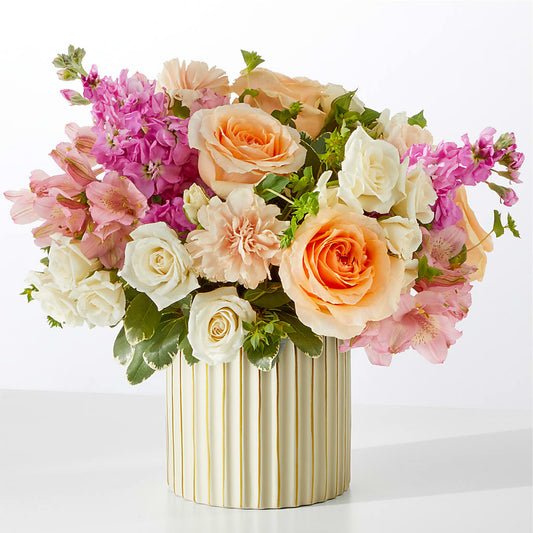 Paradise Bouquet with Ivory Vase –  Dickson Florist, Dickson TN
