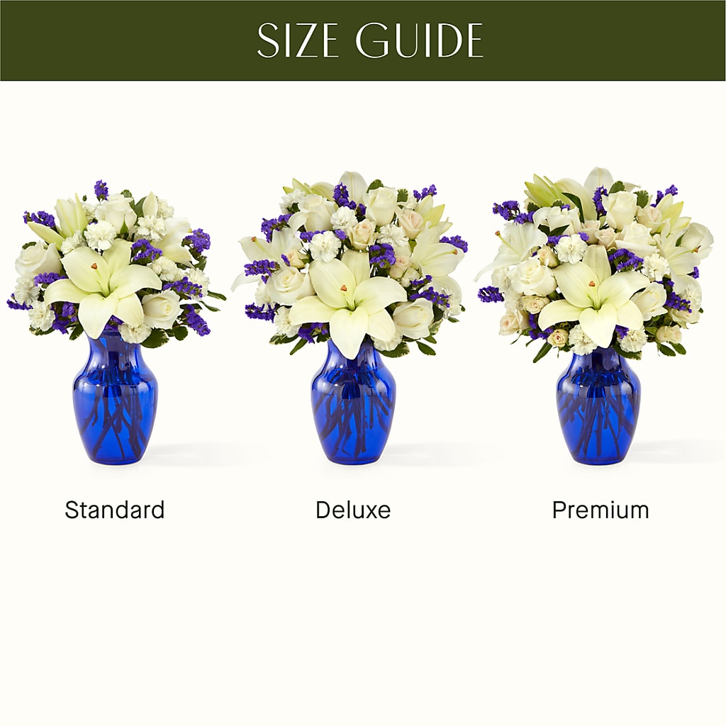 Sapphire Rush Bouquet –  Dickson Florist, Dickson TN