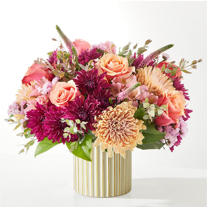 Berry Cobbler Bouquet with Ivory Vase –  Dickson Florist, Dickson TN